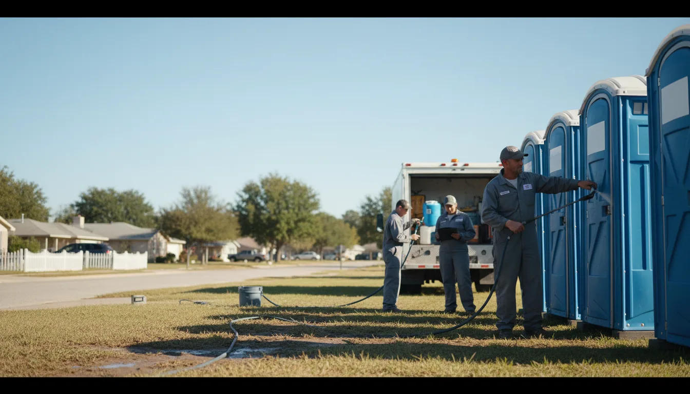 Long-Term Portable Toilet Rental in Thornton, IL near me